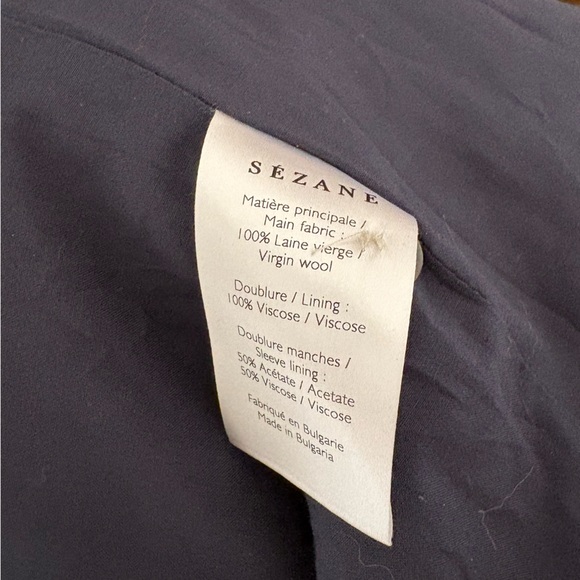 Sezane Will Wool Plaid Scotland Medium - Picture 5 of 6